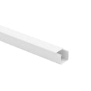 Kabelkanal - 20x20 mm Weiß - Selbstklebend & Schraubbar