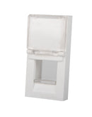 Brüstungskanal - 80x50 mm - Weiß