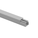 Kabelkanal - 10x10 mm Grau (Lichtgrau) - Selbstklebend