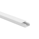 Kabelkanal - 20x10 mm Weiß - Selbstklebend & Schraubbar