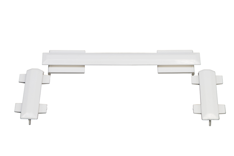 Brüstungskanal  100x50 mm - Weiß