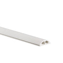 Bodenkanal - 30x10 mm Weiß - Selbstklebend