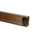 Kabelkanal - 110x60 mm Braun (Holzdesign) - Schraubbar