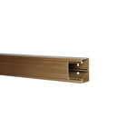 Brüstungskanal - 80x50 mm - Braun
