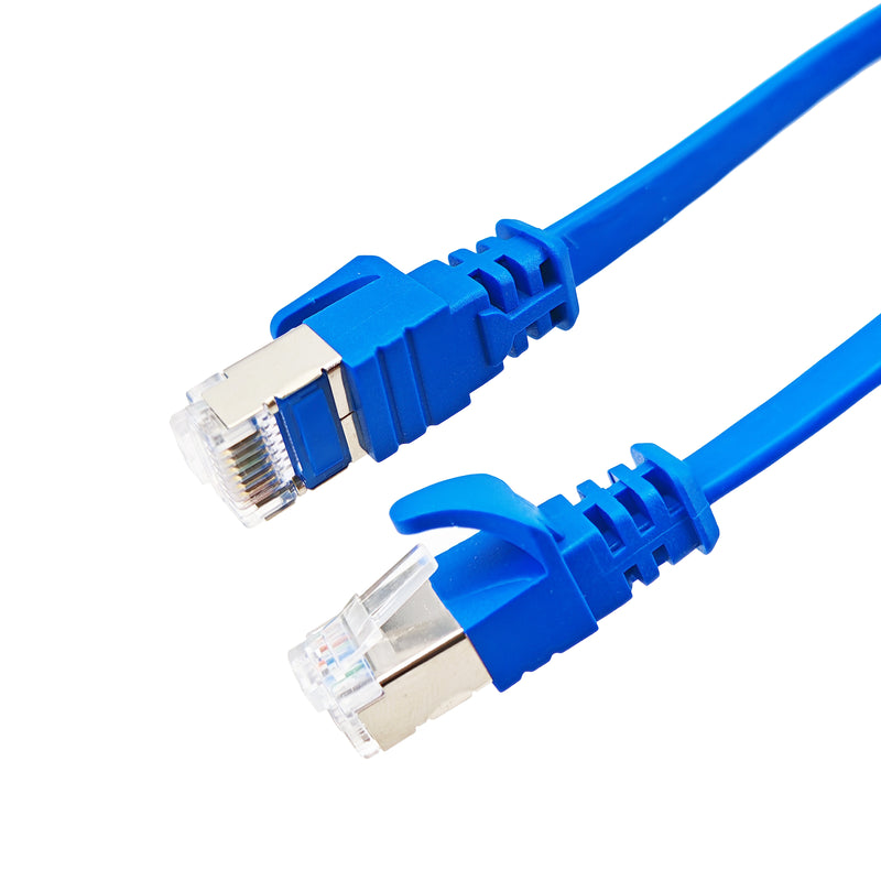 Patchkabel RJ45 Cat 7 Flaches BC / 32 AWG LSZH 1000  MHz