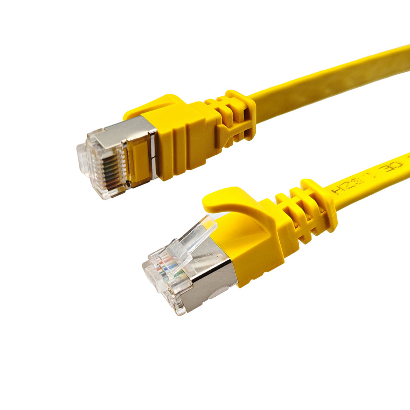 Patchkabel RJ45 Cat 7 Flaches BC / 32 AWG LSZH 1000  MHz