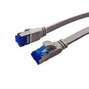 Patchkabel RJ45 Cat 8 Flaches BC / 30 AWG LSZH 4000  MHz