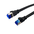 Patchkabel RJ45 Cat 8 Flaches BC / 30 AWG LSZH 4000  MHz