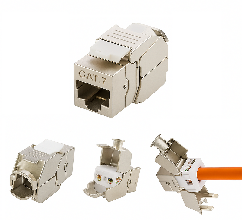 Keystone Jack Modul Cat.6a RJ 45 STP