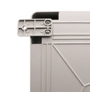 Schaltschrank 250 x 350 x 150 mm Verteilerkasten IP65 ABS Lichtgrau