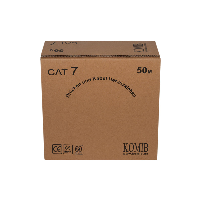 Netzwerkkabel Verlegekabel Cat. 7 SFTP LSZH AWG 23 1000 MHz