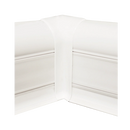 Sockelleisten 80x25 mm - Farbe Weiß