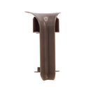 Innenecke Für Sockelleistenkanal 80x25mm braun (Holzdesign)