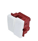 Doppel Schalter Weiß