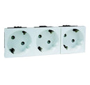 3-fach Steckdose Weiß