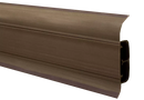 Sockelleistenkanal braun (Holzdesign)