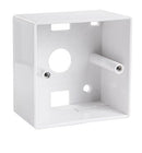 Rahmen - Schalter RJ45 - Weiß 80x80 -